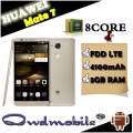 HUAWEI MATE 7 3G RAM Hisilicon Kirin 925 Octa Core 6.0 Inch FHD Screen Android 4G LTE Smartphone